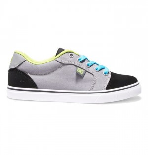 Anvil DC Shoes Anvil Enfant Grise Noir | LHVO-20437