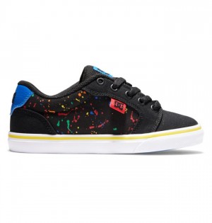Anvil DC Shoes Anvil Enfant Noir | QZEU-12837