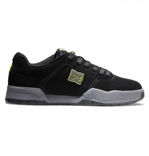 Basket DC Shoes Central Homme Noir Grise Vert | DHAI-67290