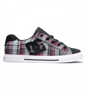 Basket DC Shoes Chelsea Femme Noir Bleu | DAPG-67284