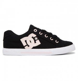 Basket DC Shoes Chelsea Femme Noir Rose | PHXC-94021