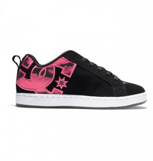 Basket DC Shoes Court Graffik Femme Cloud | NUSG-96845