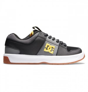 Basket DC Shoes Lynx Zero Skate Homme Noir Grise Jaune | JKSQ-70698
