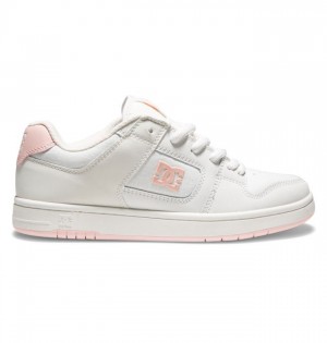 Basket DC Shoes Manteca 4 Femme Blanche | QKDF-62487