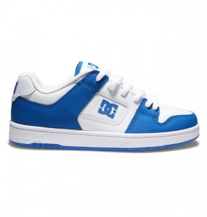 Basket DC Shoes Manteca 4 Homme Blanche Bleu | DJSW-24397