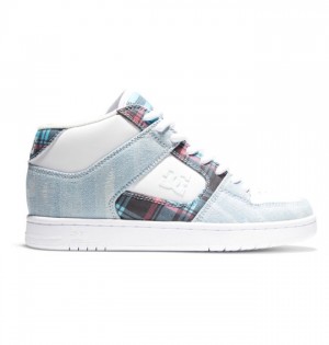 Basket DC Shoes Manteca 4 MID Mid-Top Femme Blanche | MQPB-27064