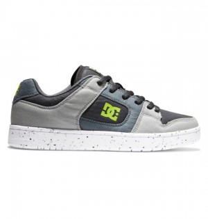 Basket DC Shoes Manteca 4 Zero Waste Homme Noir Grise Vert | WLFS-89417