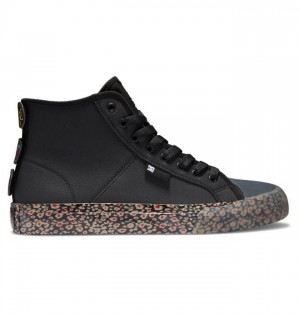 Basket DC Shoes Manual HI High-Top Evan Smith Homme Noir Noir Rouge | VRSE-40589