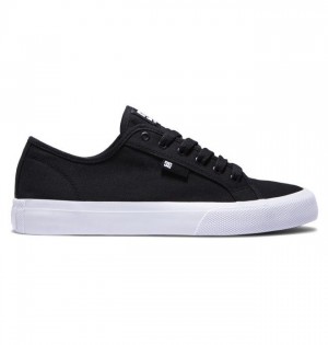 Basket DC Shoes Manual Homme Noir Blanche | QAIU-46529