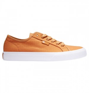 Basket DC Shoes Manual SE Canvas Homme Marron | LFYD-81245