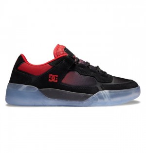 Basket DC Shoes Metric Skate Homme Noir Rouge | DVUI-84279