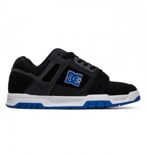 Basket DC Shoes Stag Homme Noir Bleu | HAIM-18907