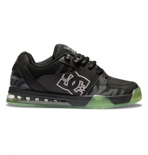 Basket DC Shoes Versatile KB Homme Noir Noir Vert | JTEZ-26897