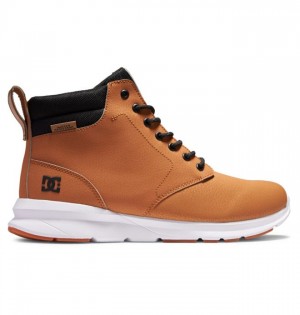 Botte Hiver DC Shoes Mason 2 Water Resistant Homme Marron Noir | KZMJ-89765