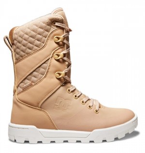 Botte Hiver DC Shoes Nadene High Leg Winter Boots Femme Marron | SLBI-03254