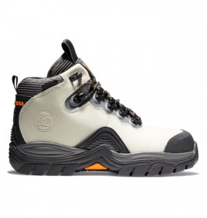Botte Hiver DC Shoes Navigator Winter Boots Homme Blanche | GCFV-52197