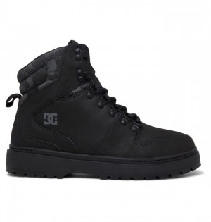 Botte Hiver DC Shoes Peary Lace Winter Boots Homme Noir Camouflage | UAVQ-04517