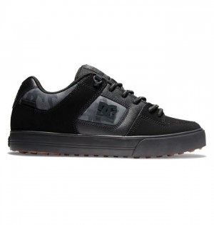 Botte Hiver DC Shoes Pure Winterized Skate Homme Noir Camouflage | TDKN-38712