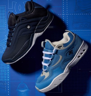 Chaussure Skate DC Shoes 2022 Double Box Homme Bleu | GOAV-05674