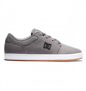 Chaussure Skate DC Shoes Crisis 2 Skate Homme Grise Noir | JAYO-28310