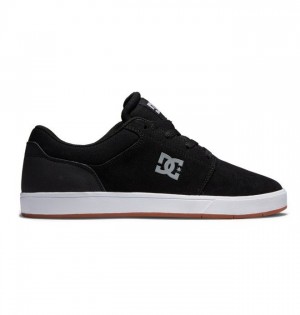 Chaussure Skate DC Shoes Crisis 2 Skate Homme Noir Blanche Noir | ZQKB-05341