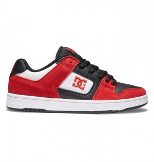 Chaussure Skate DC Shoes Manteca 4 Skate Homme Rouge Noir Blanche | JPYC-10936