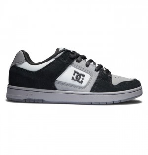 Chaussure Skate DC Shoes Manteca 4 Skate Homme Noir Grise Noir | QFGW-35124