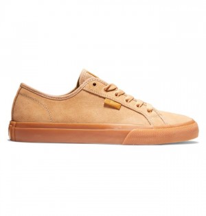 Chaussure Skate DC Shoes Manual Skate Homme Marron | FWGR-89432