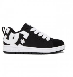 Court Graffik DC Shoes Court Graffik Enfant Noir Blanche | IHSW-94276