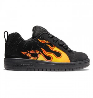 Court Graffik DC Shoes Court Graffik Enfant Noir | LOIJ-04195