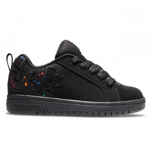 Court Graffik DC Shoes Court Graffik Enfant Noir | VSGI-92736