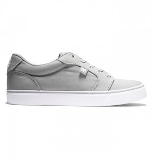 Essentials DC Shoes Anvil Canvas Homme Grise Kaki | FZKA-37094