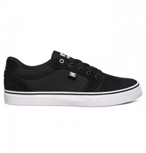 Essentials DC Shoes Anvil Homme Noir Blanche Noir | WJAC-32678