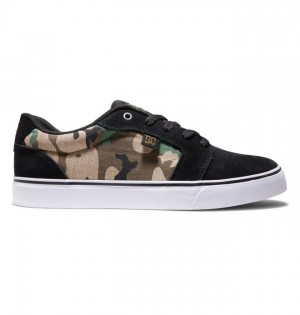 Essentials DC Shoes Anvil Homme Noir Camouflage | MQFB-65491