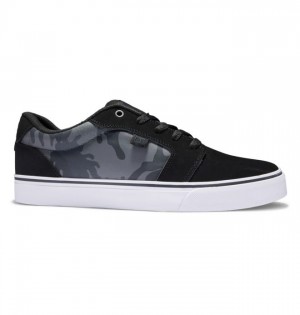 Essentials DC Shoes Anvil Homme Noir Camouflage | BXGK-17864