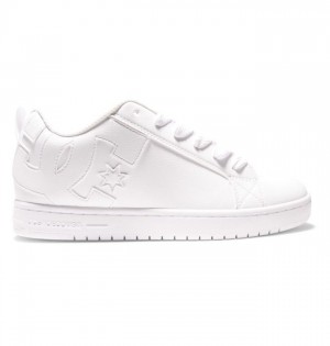 Essentials DC Shoes Court Graffik Homme Blanche | NVPS-92316