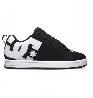 Essentials DC Shoes Court Graffik Homme Noir | WILP-91275