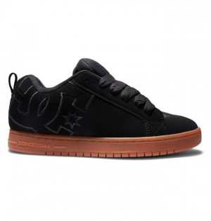 Essentials DC Shoes Court Graffik Homme Noir | ENAS-21534