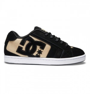 Essentials DC Shoes Net Homme Noir Marron Noir | GLWN-75984