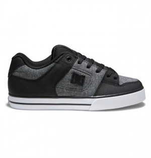 Essentials DC Shoes Pure Homme Noir Noir | KGOY-62094