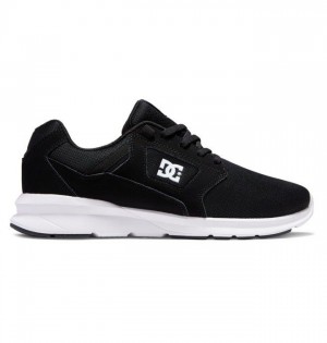 Essentials DC Shoes Skyline Lightweight Homme Noir Blanche | IHUA-79618