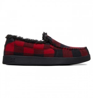 Mocassin DC Shoes Villain Winterized Slip On Homme Noir | GASK-87620