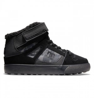Pure DC Shoes Pure Winterized Enfant Noir | KRQY-71952